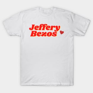 Jeffery Bezos heart (Bo Burnham Inside) T-Shirt